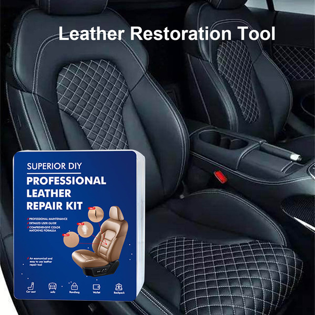 Leather Repair Kit Car Accessories Interior Furniture Jacket Boat Car Seat  Sofa Leather Scratch Repair For Bmw For Vw For Tesla - Leather & Upholstery  Cleaner - AliExpress